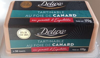 Tartinable au foie de canard au piment d'Espelette