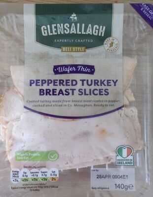 Peppered Turkey Breast Slices