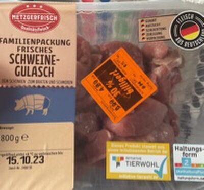 Schweinegulasch