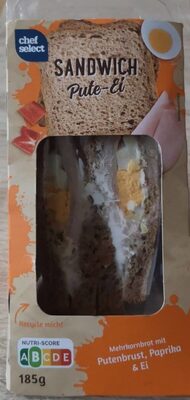Sandwich Pute-Ei front packaging