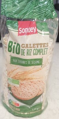 Galettes de riz complet front packaging