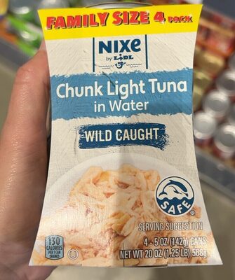 Chunk light tuna in water