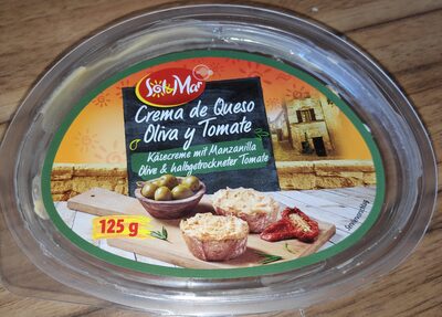 Käsecreme mit Manzanilla Olive & halbgetrockneter Tomate (Crema de Queso Oliva y Tomate)