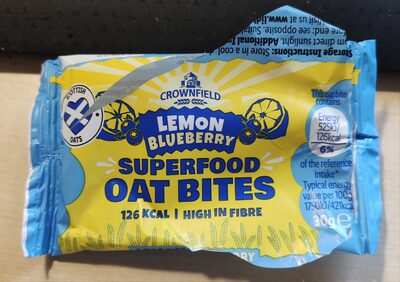 Crownfield Lemon Blueberry Oat Bites