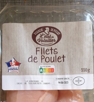 Filets de poulet