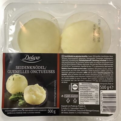 Quenelles de pommes de terre