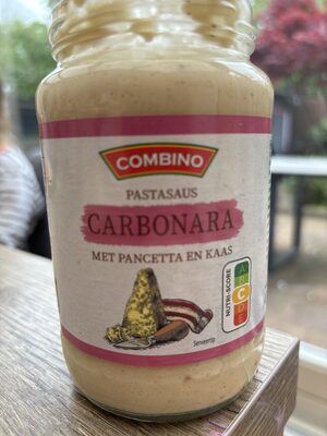 Pastasaus Carbonara met pancetta en kaas