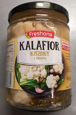 Kalafior kiszony z kurkumą