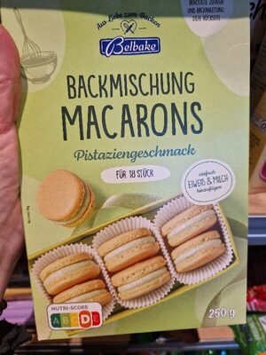Backmischung Macarons Pistazie