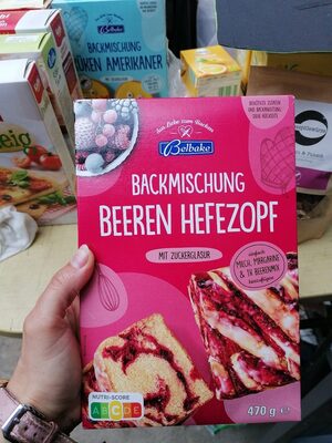 backmischung Beeren hefezopf