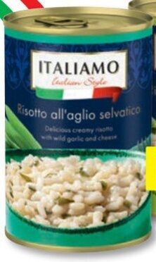 Risotto all'aglio selvatico front packaging