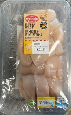 Hähnchen-Mini-Steaks