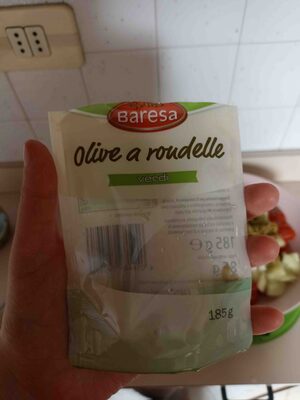 Olive a rondelle verdi
