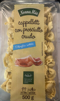 Cappelletti con prosciutto crudo