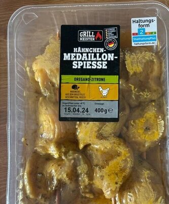 Hähnchen Medaillon Spieße