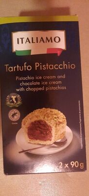 Tartufo pistacchio front packaging