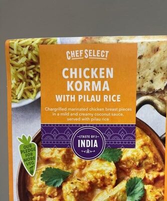 Chicken Korma front packaging