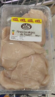 Fines escalopes de poulet