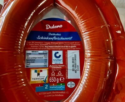 Schinken Fleischwurst