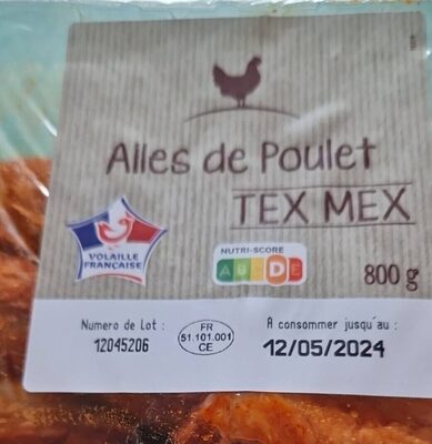 Ailes de poulet tex mex