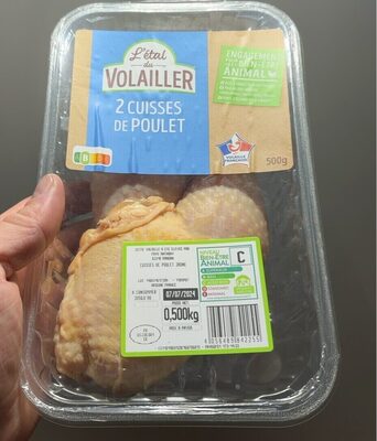 2 cuisses de poulet