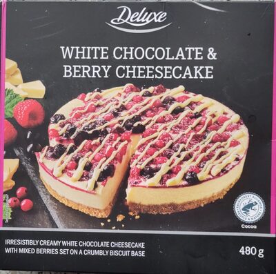 White Chocolate Berry Cheesecake