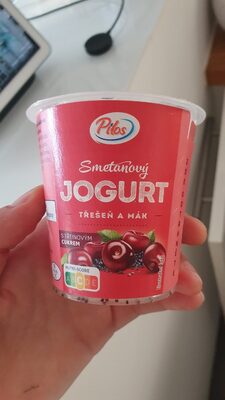 Smetanový Jogurt Třešeň A Mák