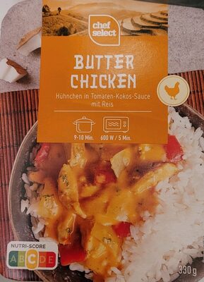 BUTTER CHICKEN with Rice