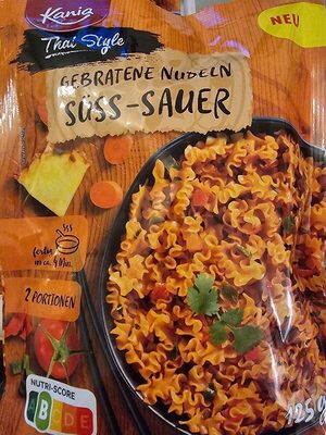 Gebratene Nudeln Süss-Sauer