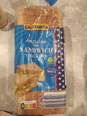 American Style Sandwich front packaging
