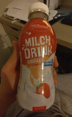 Milch Drink Erdbeer