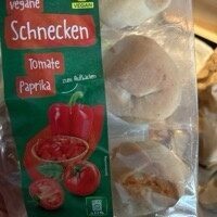 vegane Schnecken Tomate Paprika front packaging