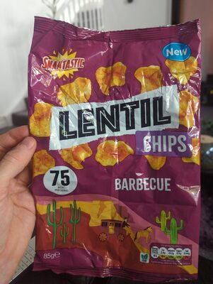 Barbecue Lentil Chips