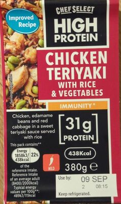 Chicken Teriyaki With Rice & Vegetables