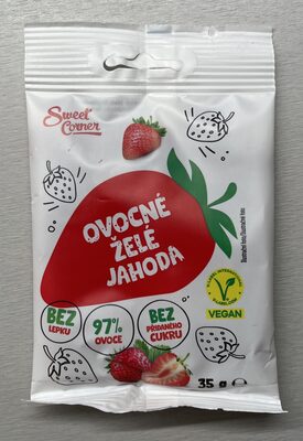 Ovocné želé jahoda