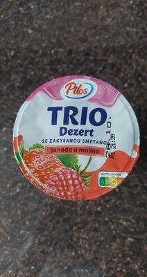 Trio Dezert jahoda a malina