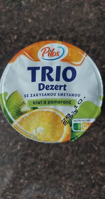 Trio Dezert kiwi a pomeranč