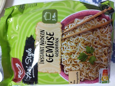 Instant Nudeln Gemüse Geschmack