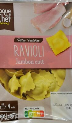 Ravioli jambon cuit