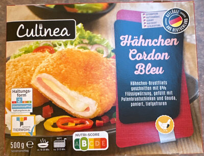 Hähnchen Cordon Bleu (Culinea) front packaging