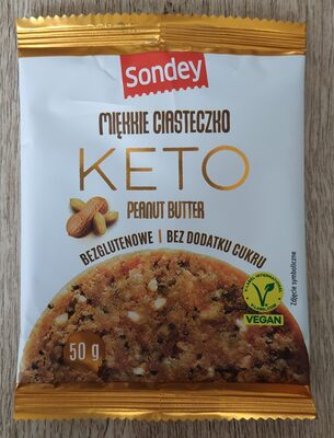 Miękkie Cisteczko Keto Peanut Butter