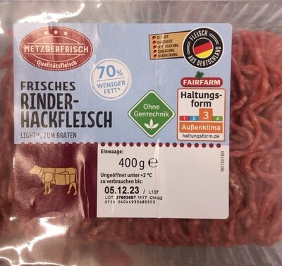 Frisches Rinderhack Light