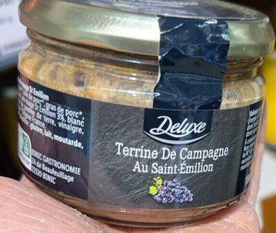 Terrine de campagne au Saint-Émilion