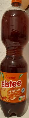 Eistee Pfirsich Geschmack front packaging