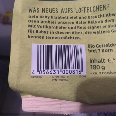 Milupa 7 cereales bebe