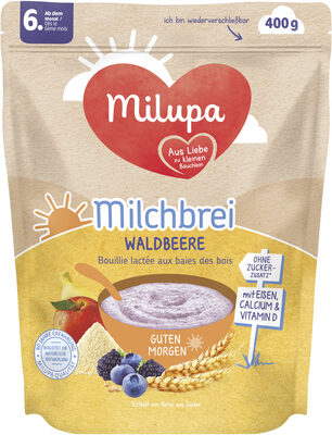 MILUPA Milchbrei Waldbeere Guten Morgen ab dem 6. Monat 400G
