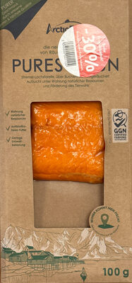 Stremel-Lachsforelle mit Haut, über Buchholz heißgeräuchert