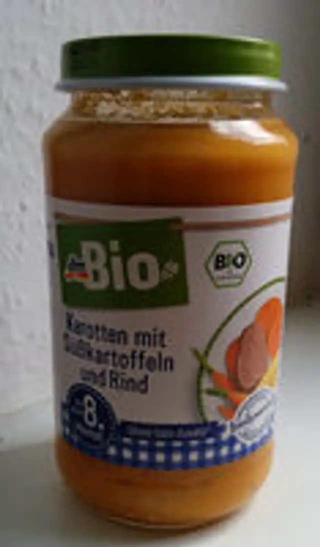 Karotten mit Süßkartoffeln und Rind