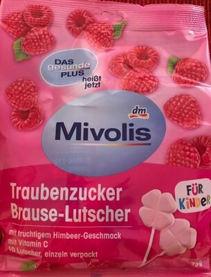 Traubenzucker Brause-Lutscher front packaging