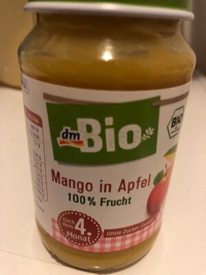 Mango in Apfel